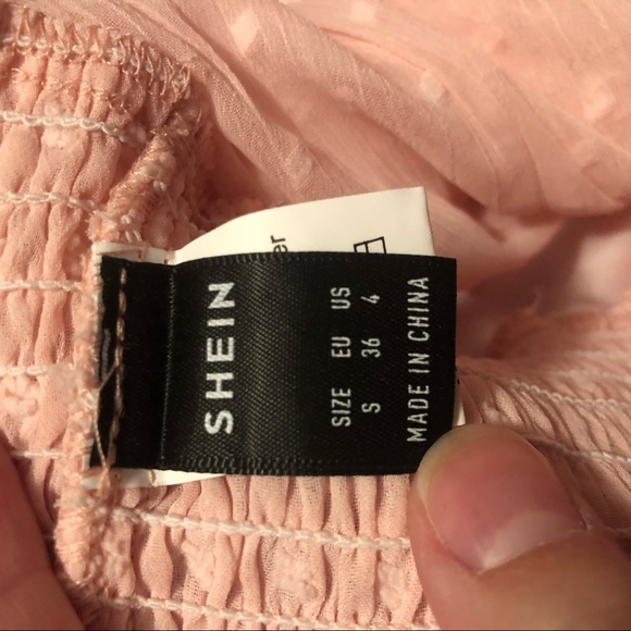 Pink Plunge Blouse - Picture 4 of 4